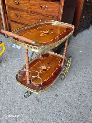 Vintage drinks trolley