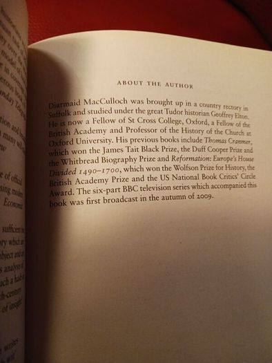 A History of Christianity  / Diarmaid MacCulloch / 2010