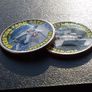 Vietnam War Coin Collection - (2) Painted US Kennedy Half Dollar Coins Image 4
