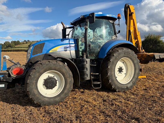 Tractor and headge cutter