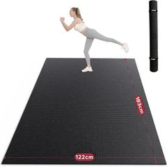 Non-Slip, Ultra Durable, Large Yoga Mat for Home Gym, Fitness, Yoga, Pilates, Stretching, Push ups, Gymnastics