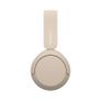 Sony Headphones Beige Colour Image 3