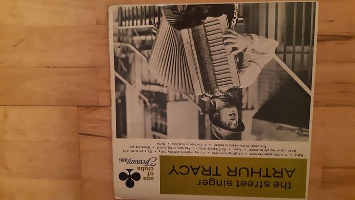 Arthur Tracy LP Vinyl Record Collection