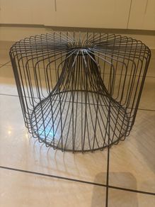 Wire pendant lamp shade