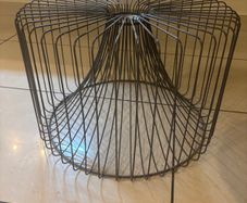 Wire pendant lamp shade