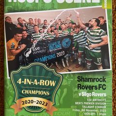 2023 Shamrock Rovers v Sligo Rovers - SSE Airtricity Men's Premier Division Programme