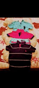 Ralph Lauren Boys t-shirts, 3 pairs in Vgc