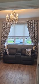 curtains 66x90  and 4 matching cushions