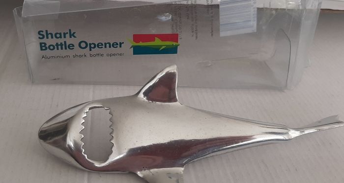 Vintage shark bottle opener