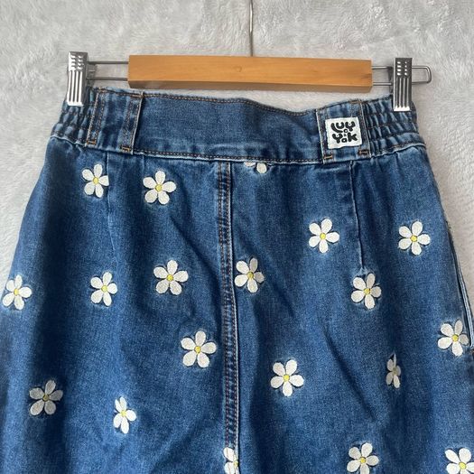 Lucy And Yak Daisy Print Jeans Sz 26W S