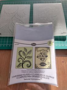 Sizzix - Embossing folders set