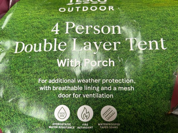 4 Person tent
