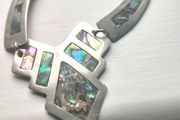 Mexico Alpaca silver necklace