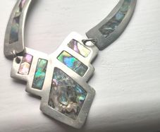Mexico Alpaca silver necklace