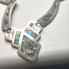 Mexico Alpaca silver necklace