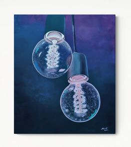 Original hand paint picture, painting by Strzala