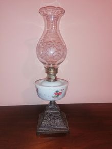 Antique Oil Lamp