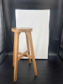 white desk