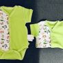 Cotton Baby Vests 0-3 and 2-4 months Image 3