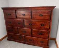 Large 11-Drawer Chest / D 48 inches  x 58 inches