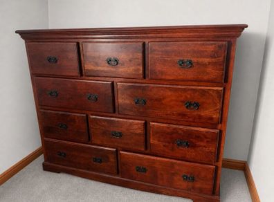 Large 11-Drawer Chest / D 48 inches  x 58 inches
