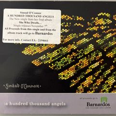 Mega-rare Sinead O'Connor single, 'A Hundred Thousand Angels'. Released in aid of Banardos.