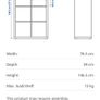 Ikea Kallax Shelving Unit - White Image 6