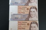 1994 Ireland Five Pounds Banknotes