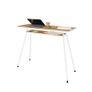 Home / Office / Student Desk Troia Walnut and White by Levira Image 3