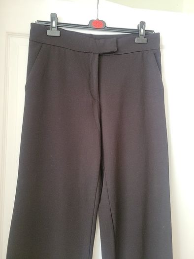Black Wide Leg Trousers