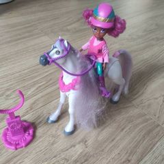 Horse with doll