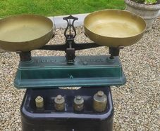 Antique weighing scales