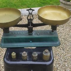 Antique weighing scales