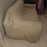 Beige 3 seater Sofa cover Image 6