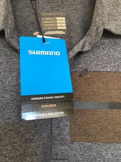 BNWT Shimano Mens Cycling Transit Polo Top
