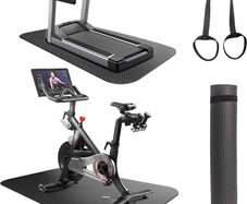 Treadmill Mat,Exercise Equipment Mat,Walking Pad Mat,Exercise Bike Mat,Heavy-Duty Protective Floor Mat for Under Stationary Bike,Spin Bike,Fitness Equipment,152x 60 x 0.5cm