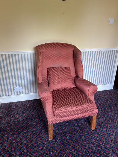 Finline Red Armchair