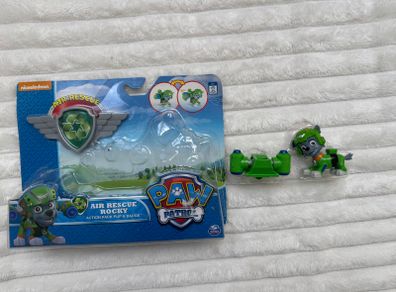Paw Patrol Air Rescue RockPaw Patrol Air Rescue Rocky Pup Pack & Badge DAMaged Opened Box Please see picturesy Pack