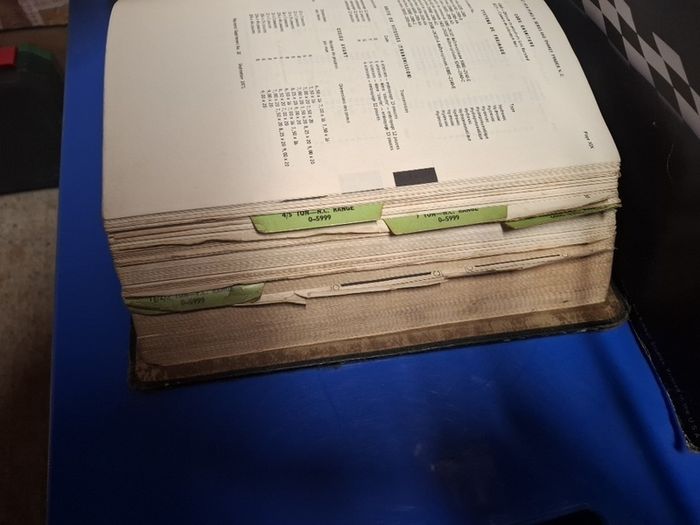 Parts list Thames trader NC&FC