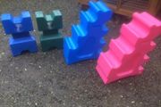 Plastic Jump Blocks and plastic horse jumps