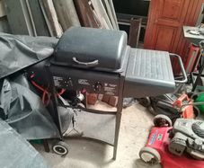 gas barbeque lawn mower strimmer