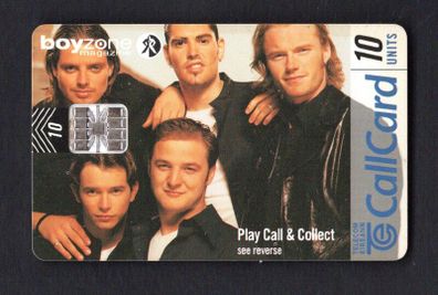 1997 Ireland 10 unit Boyzone (Schlumberger SC7) Callcard Used