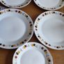 18 pcs Vintage Arklow Autumn Leaves Pattern Ceramic Gold Trim Image 10