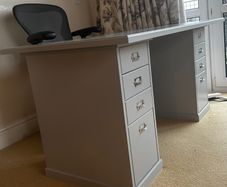 IKEA KLIMPEN Desk with 8 Drawers