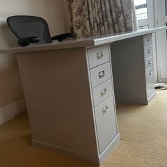 IKEA KLIMPEN Desk with 8 Drawers