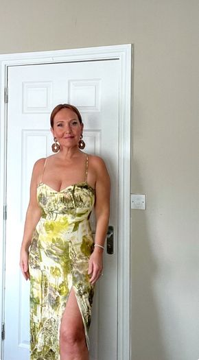 zara summer midi dress