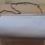 Primark Sparkly Rose Gold Blush Clutch Bag with Shoulder Chain Strap Image 2