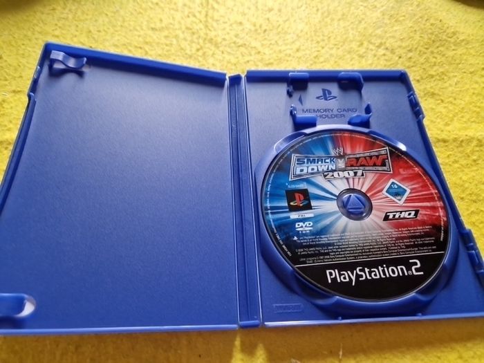 Smack Down vs. Raw 2007 PlayStation2 Ps2 games Original