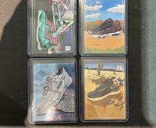 Panini x Foot Locker Sneaker Trading Cards Lot RARE