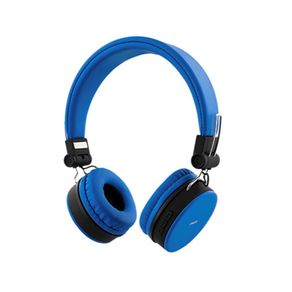 Blue Bluetooth Headphones